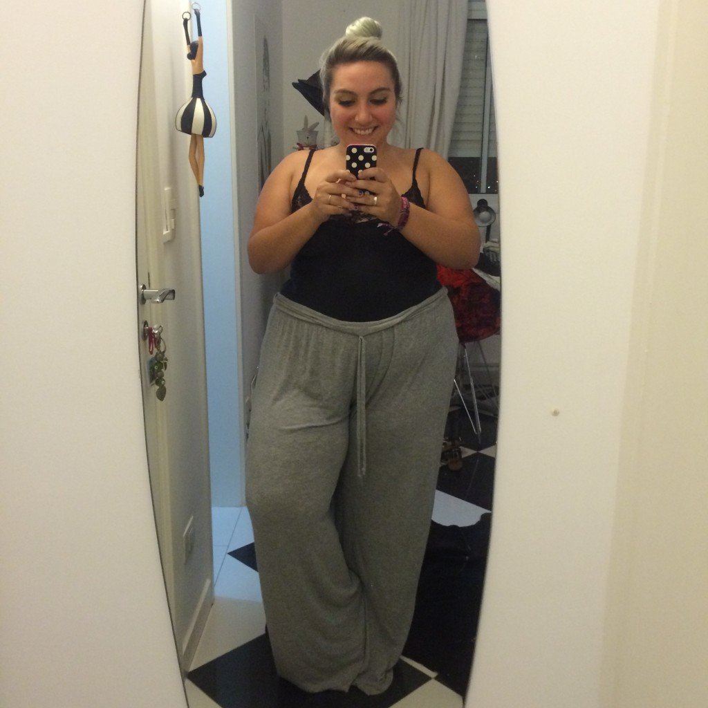 blogueira de pijama