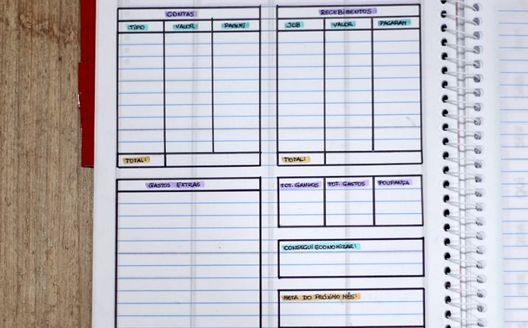 Como fazer um planner em casa? | Planner para iniciantes – JUROMANO.COM