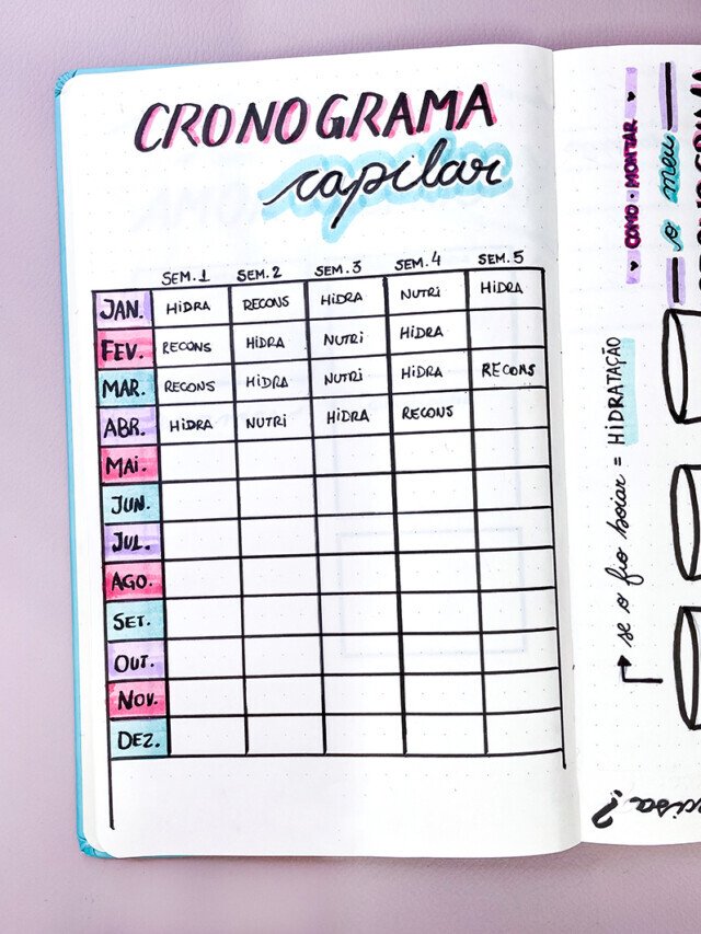 Como fazer o cronograma capilar