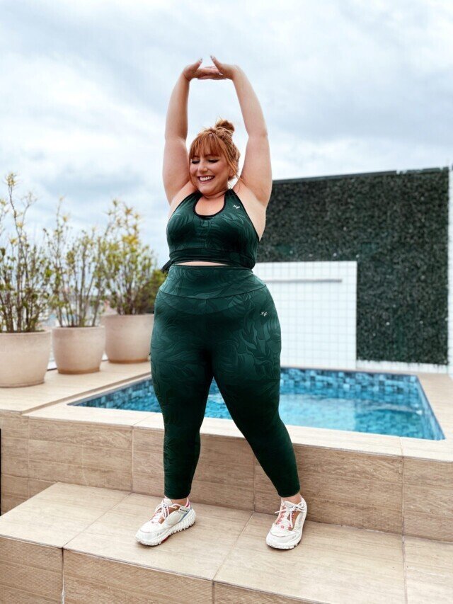 Roupas fitness plus size em looks casuais